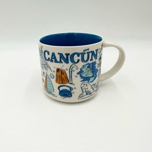 Starbucks Been There Series Coffee Cup Mug Cancun Mexico New